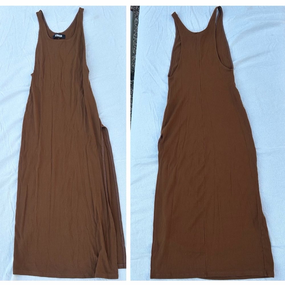 SOLD Reformation Diletta Dress, Ribbed Bodycon Dress, Summer Party - Picture 2 of 10